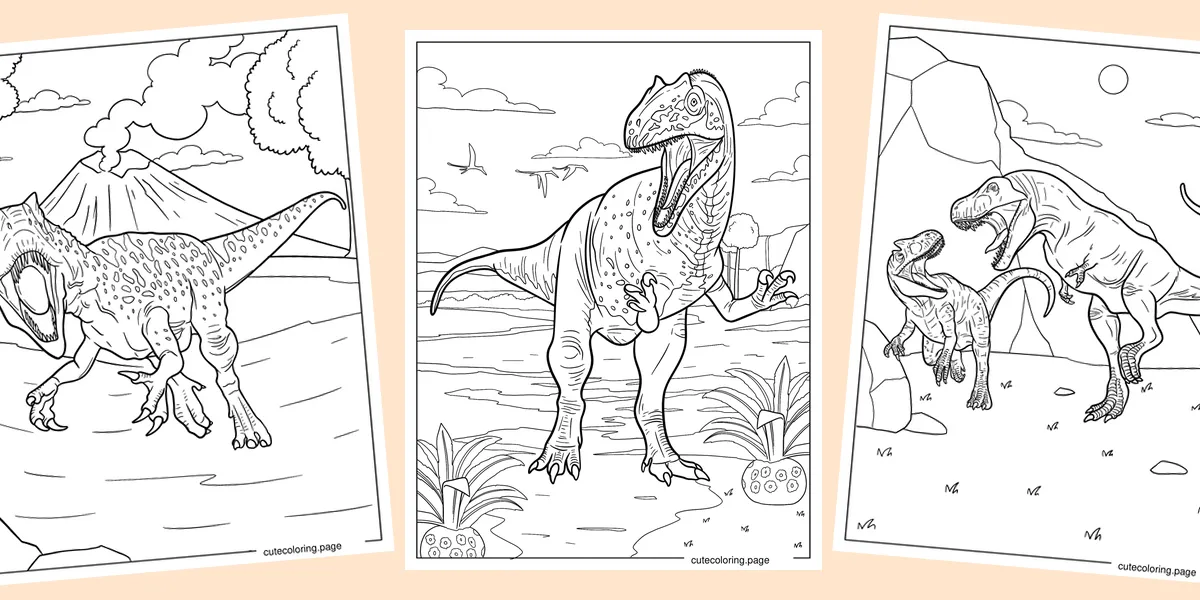 allosaurus-coloring-pages