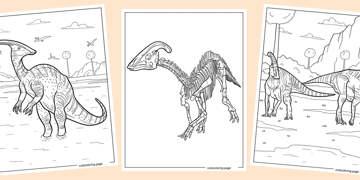 parasaurolophus-coloring-pages